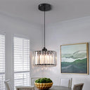 Glass Led Pendant Light Modern Ceiling Lamp Adjustable Fixture