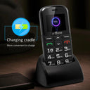 Bar Senior Cellphone Artfone CS181 CS182 CS188 GSM 2G Big Button Mobile Phone For Elderly One Key SOS Dual Sim Torch