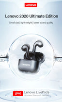 Original LP40 Bluetooth Earphone 5.0 HIFI TWS Sound