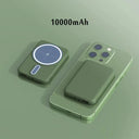  Magnetic Wireless Power Bank: Efficient Fast Charging Solution  ourlum.com Green 10000mAh  