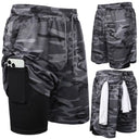 Summer Shorts For Mens Sports Sweatpants 2 In 1 Quick Dry