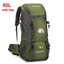 50L Travel Backpack Camping Bag For Men Large Hiking Bag