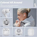 Wireless Bluetooth Earbuds Premium Stereo Noise Canceling Tech