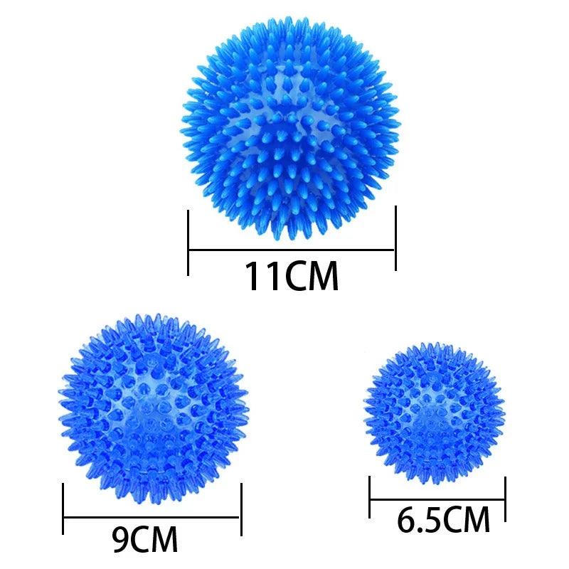 Small Dog Interactive Hedgehog Ball Toy for Teeth Cleaning & Playtime  ourlum.com   