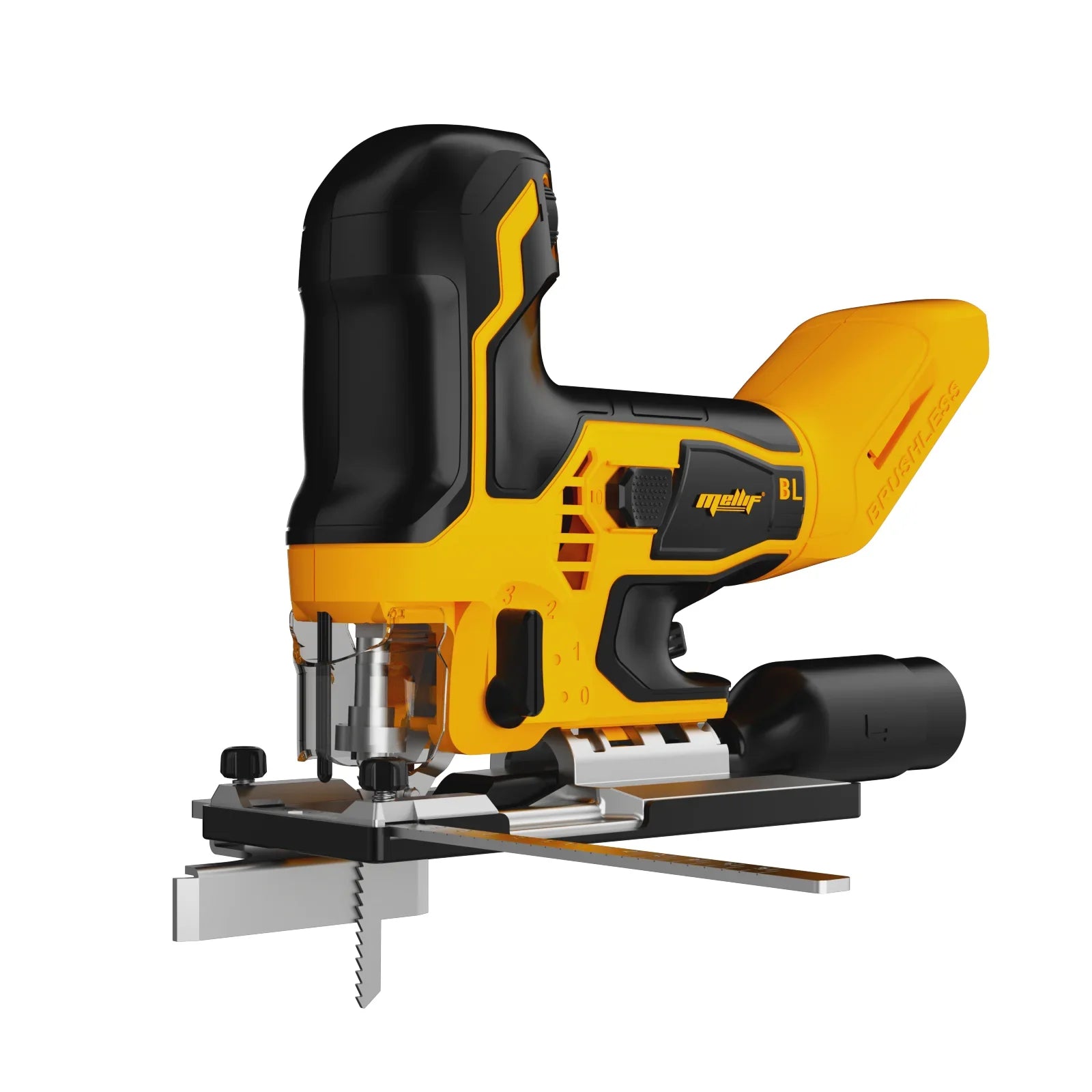 Mellif Cordless Jig Saw for Dewalt 18V/20V MAX - High-Speed Brushless Woodworking Tool