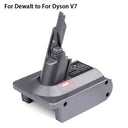 For Makita Dewalt Milwaukee Bosch 18V Battery Adapter For Dyson V6 V7 V8 Vacuum Cleaner