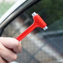 Emergency Escape Safety Hammer with Seat Belt Cutter