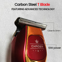 Powerful Professional Hair Trimmer Men 0 MM T Blade Clipper