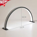 LED Half Moon Beauty Light Desktop Arch Ring Lamp Beauty Salon Curvd Eyelash Tattoo Lamp Nails Care Light Half Moon Lamp.  ourlum.com 75CM With rhinestone 2 United State 