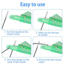 Automatic Needle Threader Sewing Kit Tool for Home Stitching  ourlum.com   