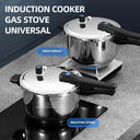 Universal Stainless Steel Pressure Cooker for Gas Induction