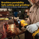 DEWALT 125MM Angle Grinder DCG406 Brushless Maglev 4-1/2 Inch