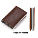 RFID Leather Wallet: Stylish Card Holder with Security Features