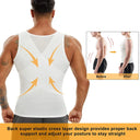 Men's Slimming Compression Tank Top for Tummy Control Wear