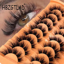 7/8/9/10Pairs Eyelashes Makeup Soft Fluffy 3D Mink False Eyelashes Thick HandMade Volume Mink Lashes Faux Cils Natural Fake Lash  ourlum.com   