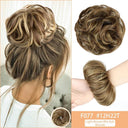 Messy Curly Chignon Bun Wig Stylish Hairpiece for Women