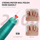 35000RPM Wireless Nail Drill Pen USB Nail File Polishing Pen Rechargeable Nail Drill Machine Portable Manicure Drill Salon Tool