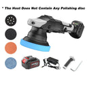 900W Cordless Car Polisher Machine Brushless 5 Inche Rechargeable Eccentric Polisher Wireless Car Polishing Waxing Machine Kit  ourlum.com Package 3 us 