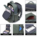 Waterproof Unisex Laptop Backpack With Shoe Compartment