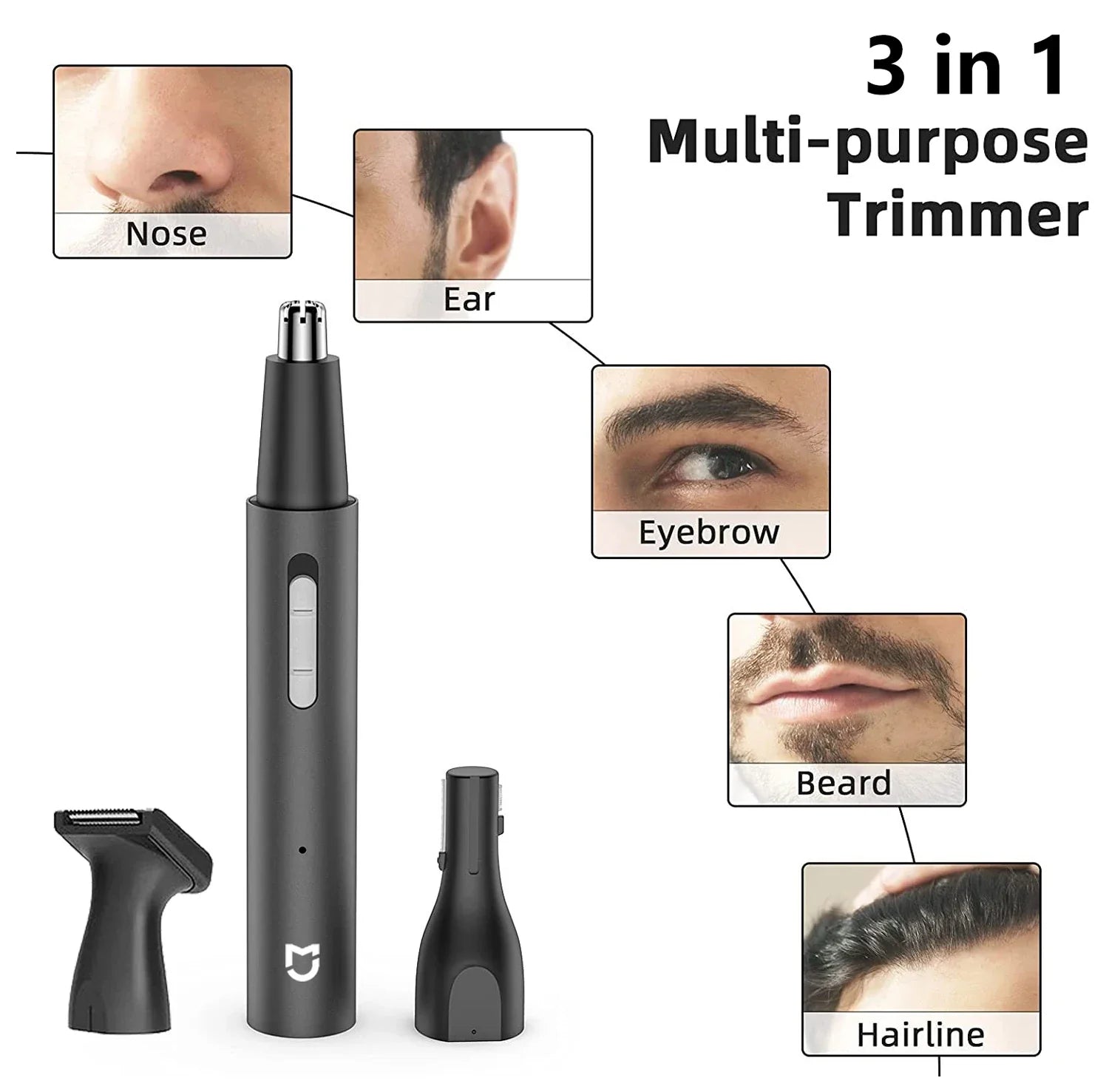 Xiaomi Mijia Electric Grooming Tool: Effortless Men's Trimmer  ourlum.com   