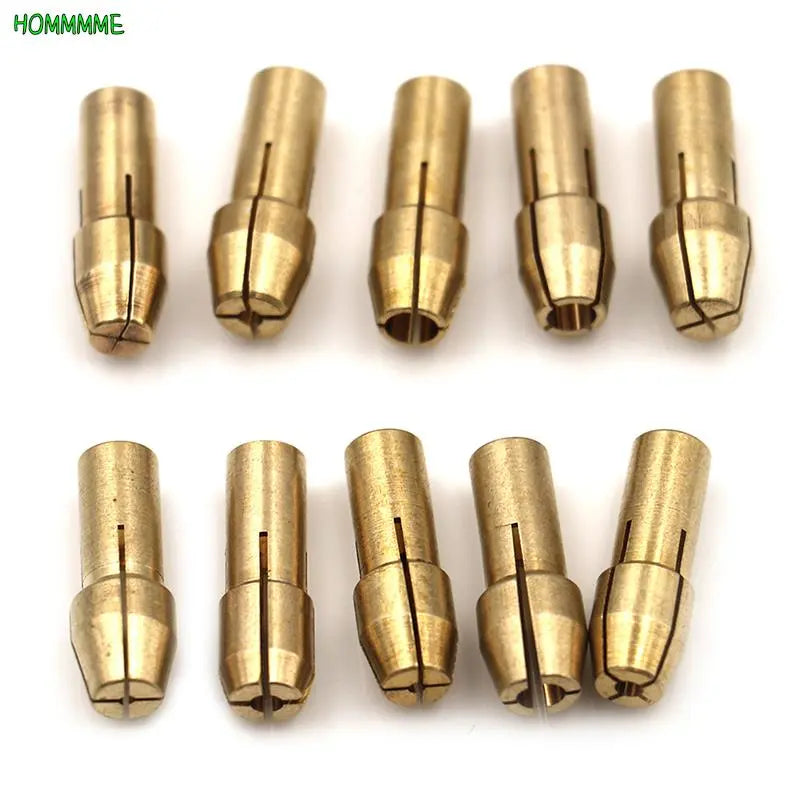 Mini Drill Chuck Adapter Set: Versatile Brass Collets for Rotary Tools  ourlum.com   