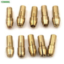 Mini Drill Chuck Adapter Set: Brass Collets for Tools