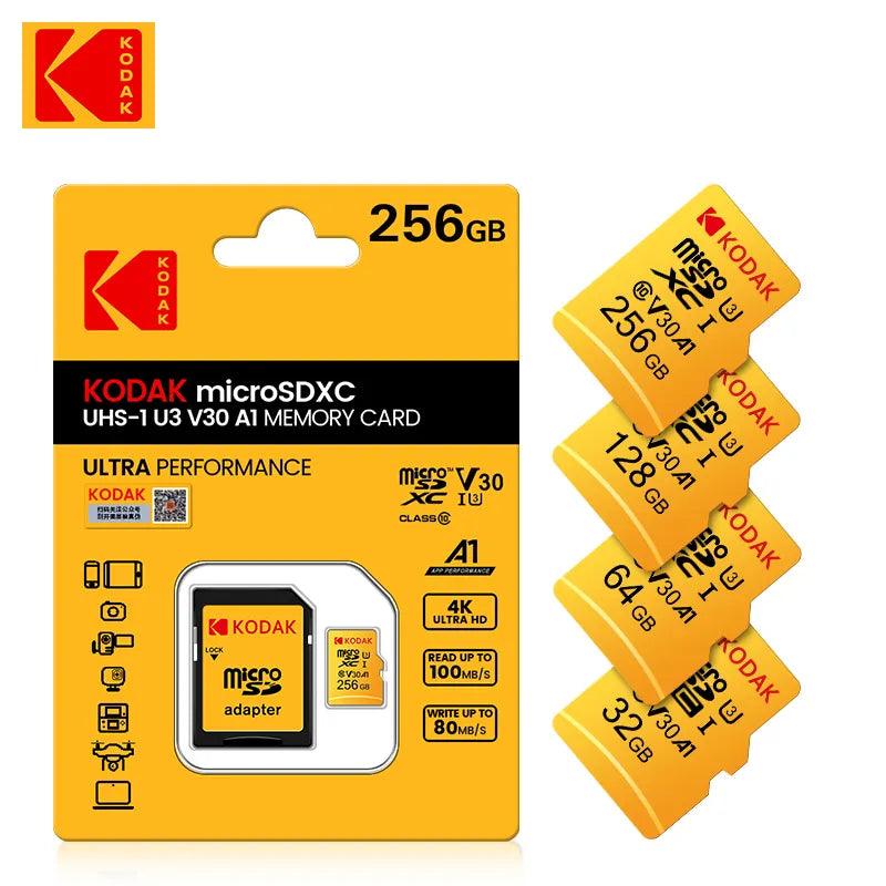 KODAK EVO Plus Memory Card: High-Speed Micro SD for Data Storage  ourlum.com   