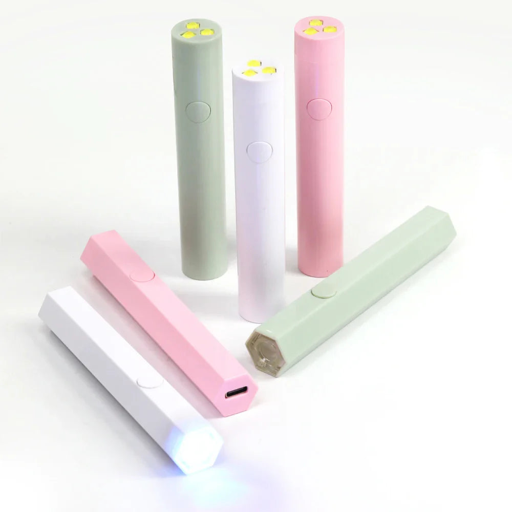 UV LED Nail Dryer: Professional Portable Gel Polish Drying Pen