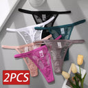 Elevate Your Style: Mesh Thong Panties for Women Set