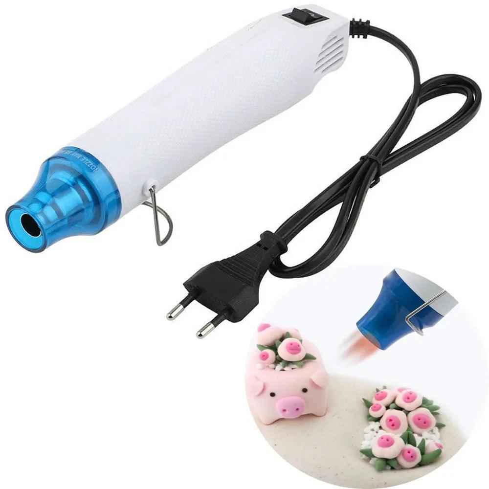 220V Hot Air Gun DIY Soldering Temperature Blower Gun Electric Power Hot Dryer Mini Heat Gun For Crafts Shrink Tubing Car Wrap  ourlum.com   