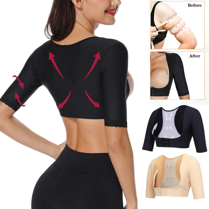 Post Surgery Upper Arm Shaper - Compression Sleeves & Posture Corrector Shapewear