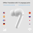 TimeKettle M3 Language Translator Headset for Travel Earbuds