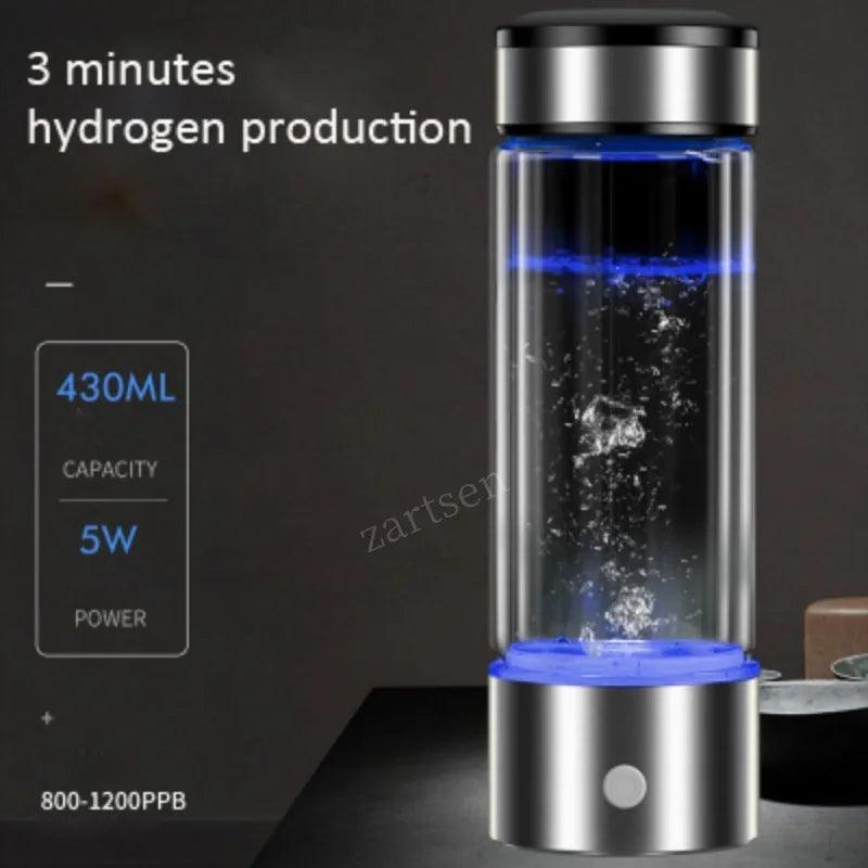 Hydrogen Water Bottle Ionizer: Ultimate Anti-Aging Solution  ourlum.com   