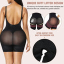 Seamless Butt Lifter Bodysuit - Low Back Compression Shapewear for Women