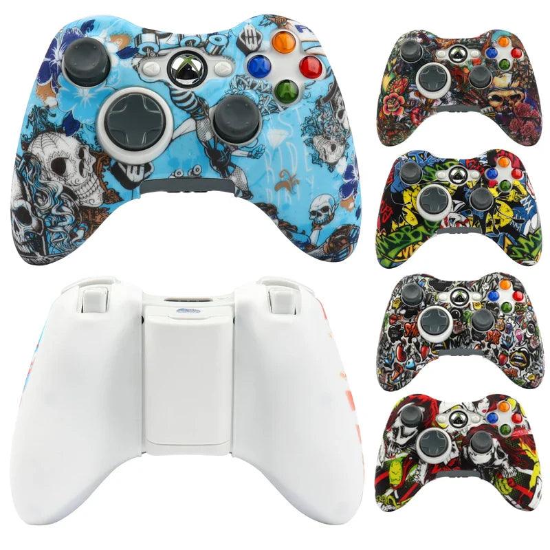 Protective Soft Silicone Game Controller Case For Xbox 360 Control Cover Joystick Gamepad Skin Video Games Accessories  ourlum.com   