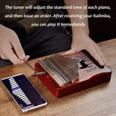 17 Keys Kalimba Beech Thumb Piano High Quality Wood Gifts