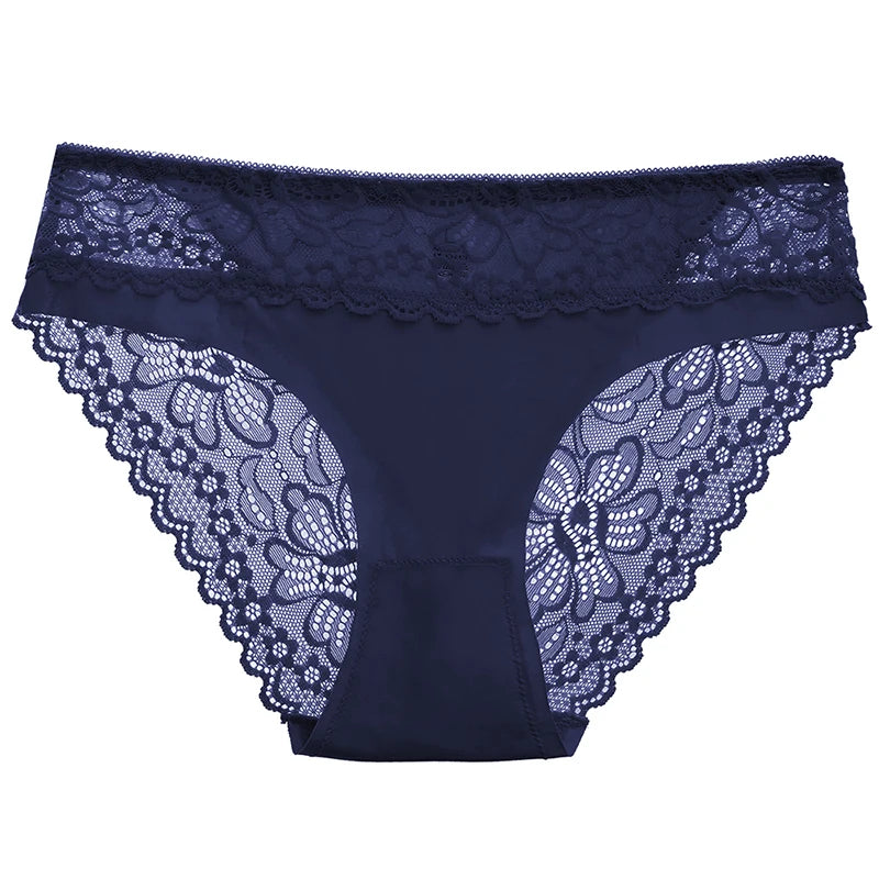 Silk Lace Lingerie Set - Luxe Comfort Briefs for Women  Our Lum   