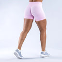 Women's Seamless Scrunch Butt Biker Shorts - Sexy Athletic Cycling & Yoga Shorts