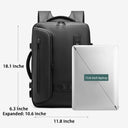 Multifunctional Air Bag Backpack for Men Large Capacity