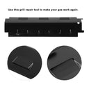 4-Pack Charbroil Replacement Grill Heat Plates - Portable BBQ Burner Accessories for Even Cooking