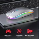 Bluetooth Wireless RGB Gaming Mouse for Laptop PC Mac