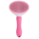 Pet Grooming Tool: Self-Cleaning Hair Remover Comb Easy Use