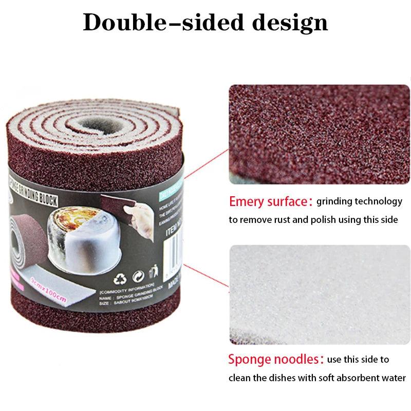 Magic Melamine Carborundum Kitchen Sponge Eraser - Household Cleaning Solution  ourlum.com   