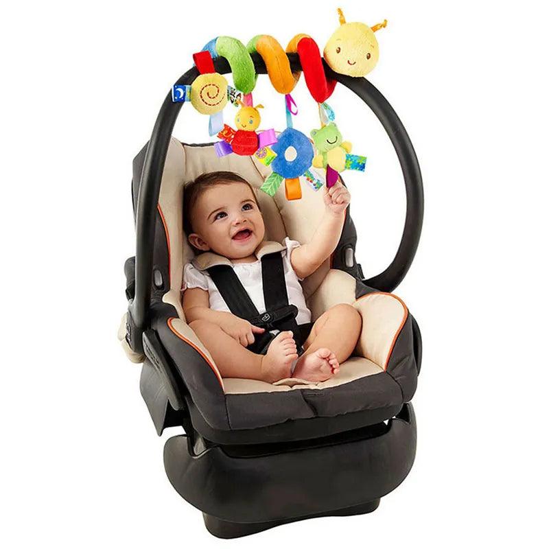 Baby Development Hanging Toys: Soft Stroller Spiral Pram Dolls  ourlum.com   