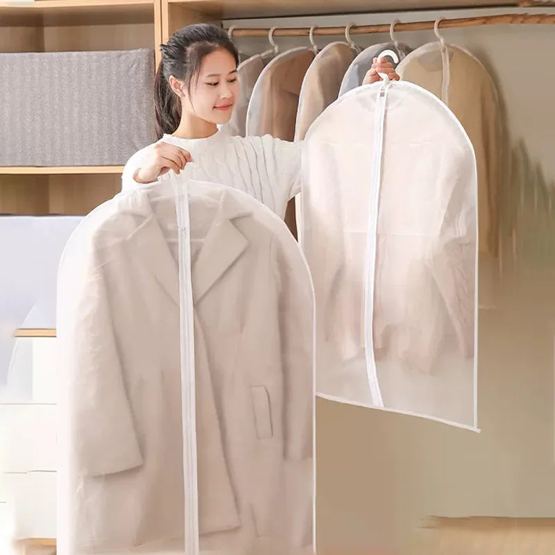 Transparent Garment Bag: Ultimate Clothing Protection & Organization