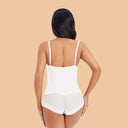 Silky Underwire White Bodysuit Shapewear for Women - Comfort & Confidence Boost