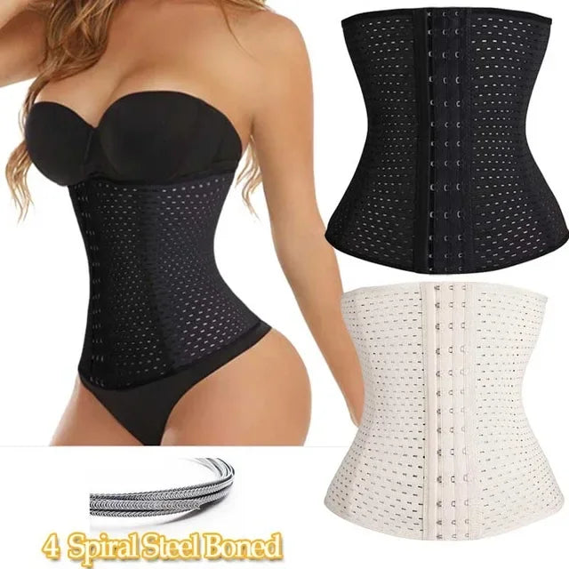 Postpartum Women's Waist Cincher Corset Shaper - Slimming Belly Support & Comfort