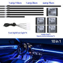 Streamer Car Ambient Lights Customizable RGB LED Symphony