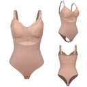 Lace Thong Bodysuit Shapewear for Women - Seamless Slimming & Tummy Control