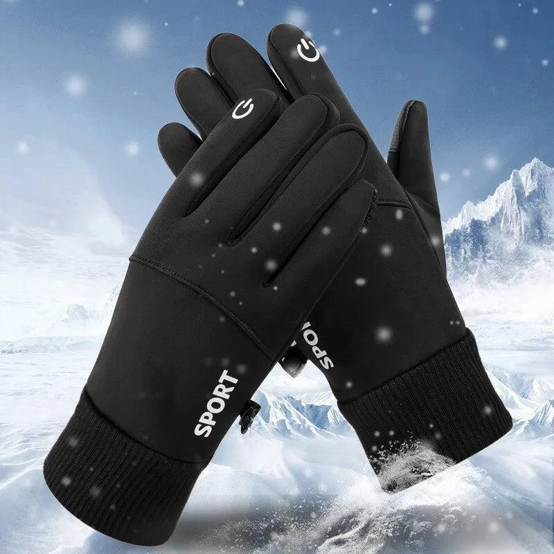 Winter Adventure Waterproof Touch Screen Fleece Gloves for Outdoor Sports  ourlum.com   